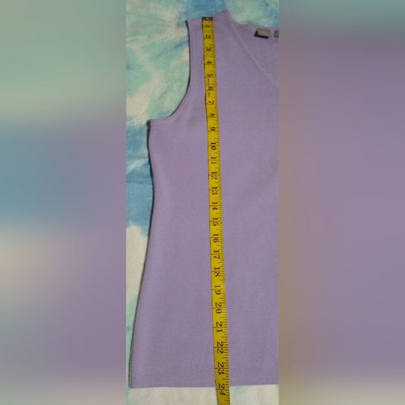 LouLou Sleeveless Size L Lavender - Picture 3 of 7